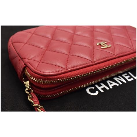 chanel woc double zip|chanel wallet for sale.